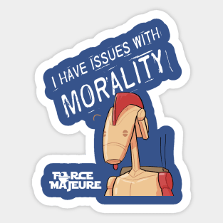 R-01 Morality Classic Tee Sticker